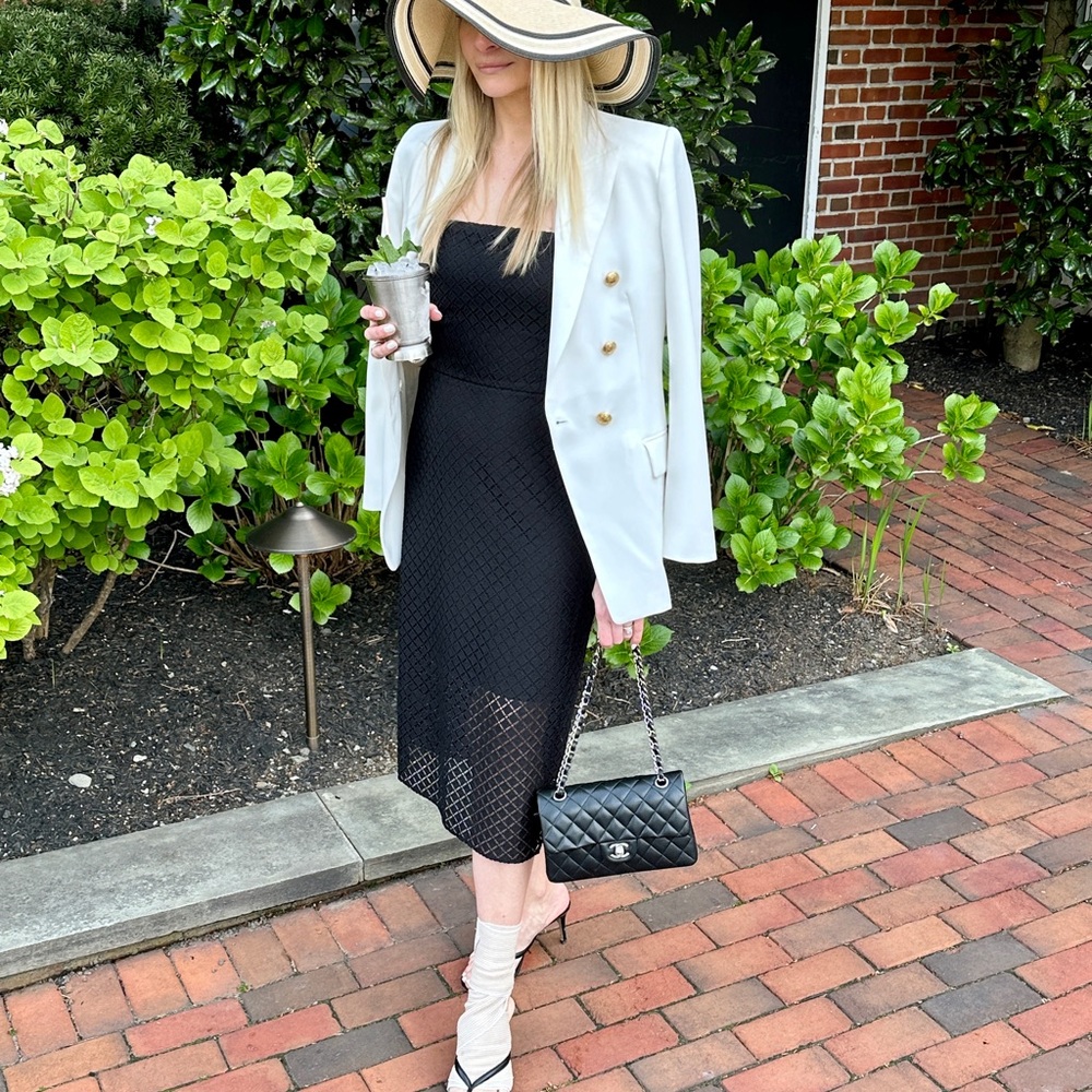 Club Monaco Geo Lace Dress size 6